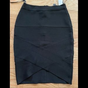 NWT AQUA Bandage Skirt